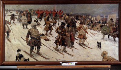 Militaire campagne van de Russen in de 16e eeuw door Sergei Ivanovich Gribkov