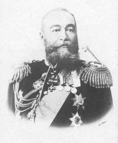 Alexeieff, ca. 1893 door Sergei Lvovich Levitsky