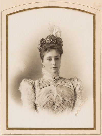 Elisabeth Fjodorovna van Rusland (Elisabeth van Hessen-Darmstadt) (1864-1918) - Prinses van Hessen bij de Rijn, de Groothertogin Elisabeth Fjodorovna van Rusland, door Levitsky, Sergei Lvovich (1819-1898) door Sergei Lvovich Levitsky