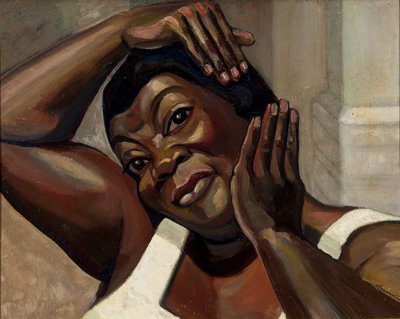 Ruby Elzy in Porgy and Bess, 1935 door Sergei Yurievich Sudeykin