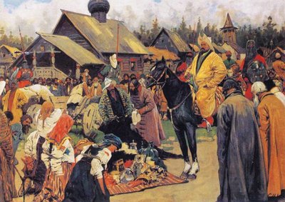 De Baskaks, 1909 door Sergej Vasilevic Ivanov