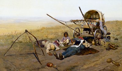 De dood van de seizoensarbeider door Sergej Vasilevic Ivanov