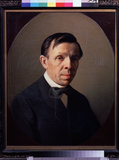 Portret van de kunstenaar Sergey K. Zaryanko door Sergey Konstantinovich Zaryanko