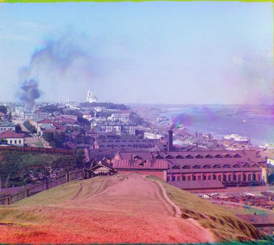 Perm (van Gorodskie Gorki), 1905-1915 door Sergey Prokudin Gorsky