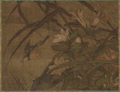 Vogels en bloemen door Sesshû Tôyô