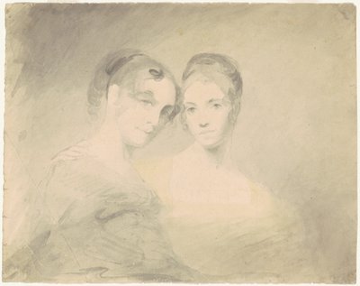 Twee Vrouwen [recto] door Seth Wells Cheney
