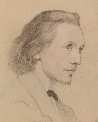 Portret van een man door Severin Falkman