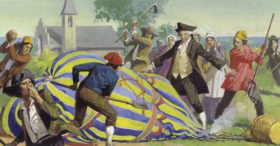 De gebroeders Ballon (gouache op papier) door Severino Baraldi