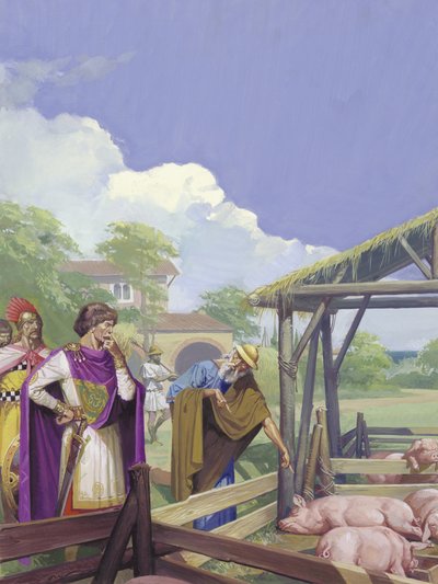 De profetie van de varkens door Severino Baraldi