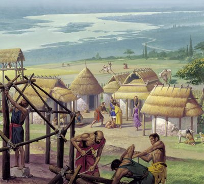 De vroege stad Rome door Severino Baraldi