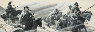 Trek van de Nez Percé door Severino Baraldi