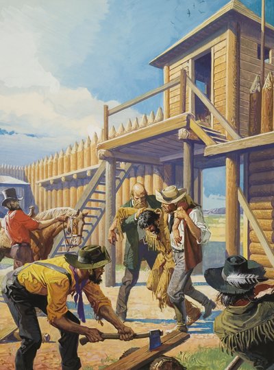 Wilde man van de berg door Severino Baraldi