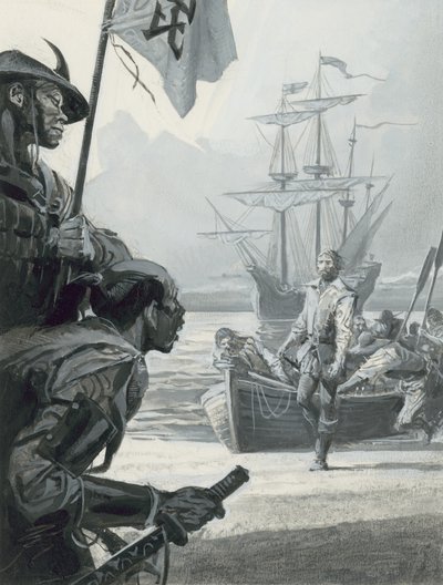 De heer Will Adams door Severino Baraldi
