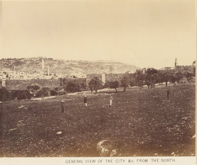 Algemeen Uitzicht op de Stad &c. vanuit het Noorden door Sgt. James M. McDonald