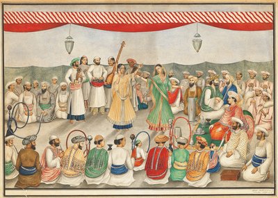 Een bruidegom komt voor het huwelijk door Shaik Muhammad Amir of Karraya