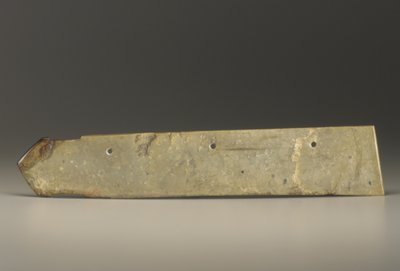 Grote hakvormig object van het type kuei door Shang Dynasty Chinese School