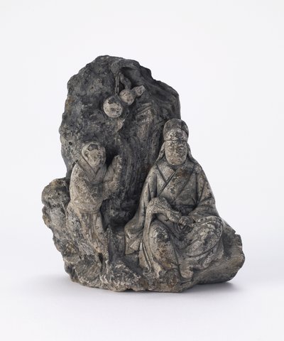 Kleine en dunne bijl (pen) 12e-11e eeuw v.Chr. door Shang Dynasty Chinese School