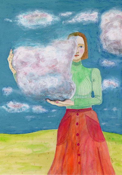 Met het hoofd in de wolken door Sharyn Bursic
