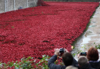 Bloed doordrenkte landen en zeeën van rood, Tower of London door Sheldon Marshall