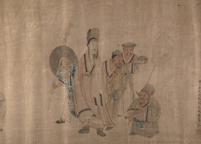 Figuurschilderij door Shen Zhenlin