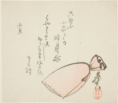 Een tas door Shibata Zeshin