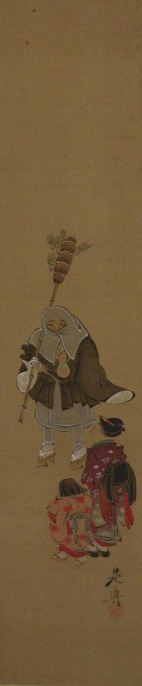 Groep, 19e eeuw door Shibata Zeshin