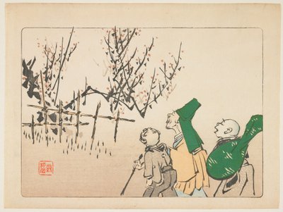  door Shibata Zeshin