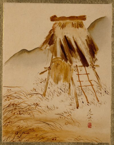 Rekdroogrek door Shibata Zeshin