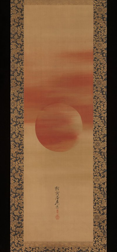 Opkomende zon door Shibata Zeshin