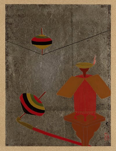 Tollen door Shibata Zeshin