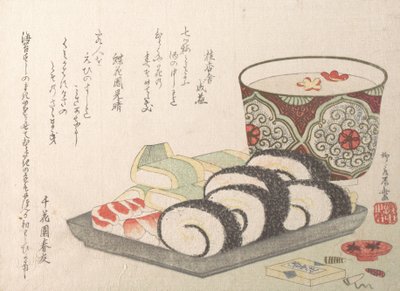 Sushi gezuurde vis en rijst door Shinsai