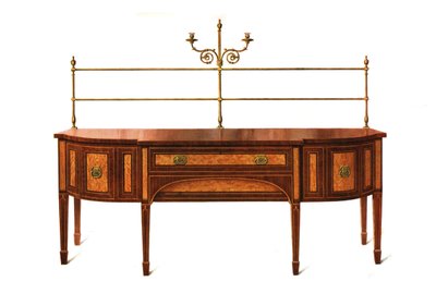 Satinwood en Mahonie Dressoir, 1907 1908 door Shirley Charles Llewellyn Slocombe