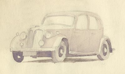Auto, 1951 door Shirley Markham