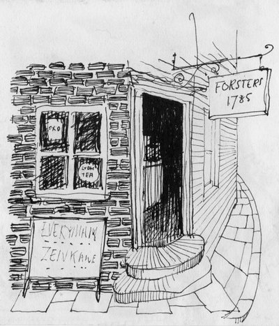 Hoekwinkel, 1952 door Shirley Markham