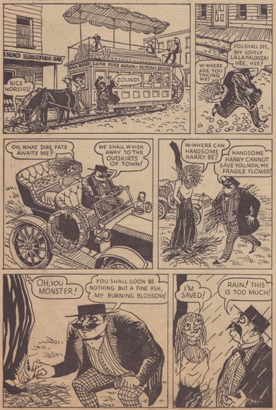 Desperate Desmond, stripverhaal door Shirley Markham