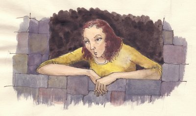 Chagrijnige vrouw door Shirley Markham