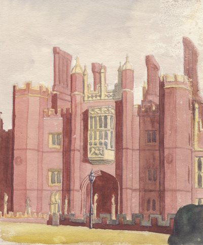 Hampton Court Palace, 1951 door Shirley Markham