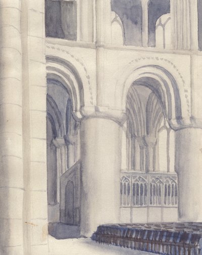 Hereford kathedraal door Shirley Markham
