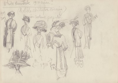 Historisch kostuum, ca. 1950 door Shirley Markham