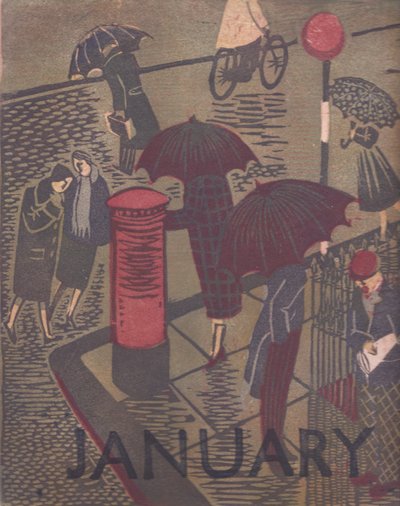 Januari door Shirley Markham
