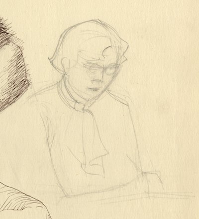 Studie van een vrouw, ca. 1951 door Shirley Markham