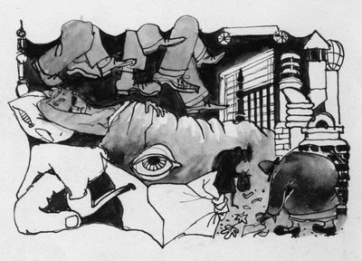 Surrealistische studie door Shirley Markham