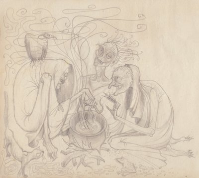 Drie heksen door Shirley Markham