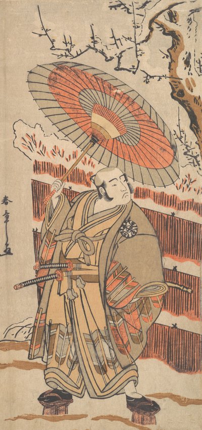 Een acteur van de Nakamura-lijn, ca. 1778 door Shunsho