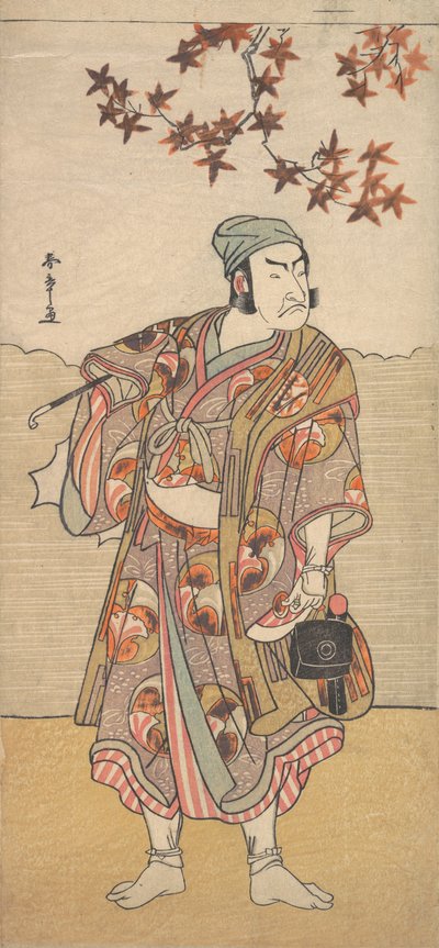 De Eerste Nakamura Nakazo in de Rol van Shimada no Hachizo, 1783 door Shunsho