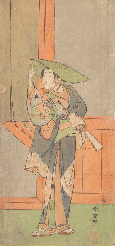 De Eerste Nakamura Tomijuro in de Rol van Izaemon door Shunsho