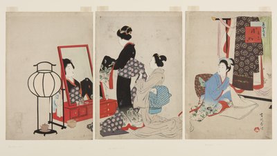 November, Huwelijk door Shuntei Miyagawa