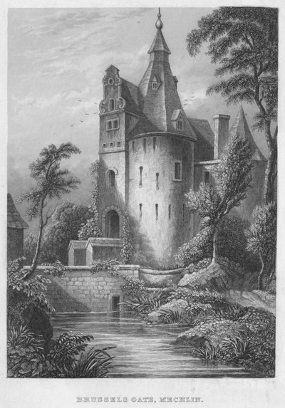 Brusselse poort, Mechelen door Shury and Son