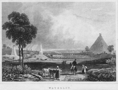 Waterloo, 1850 door Shury and Son