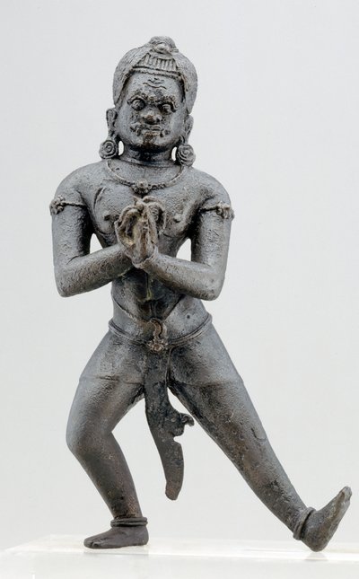 Demonische godheid, Lopburi cultuur (brons) door Siamese School